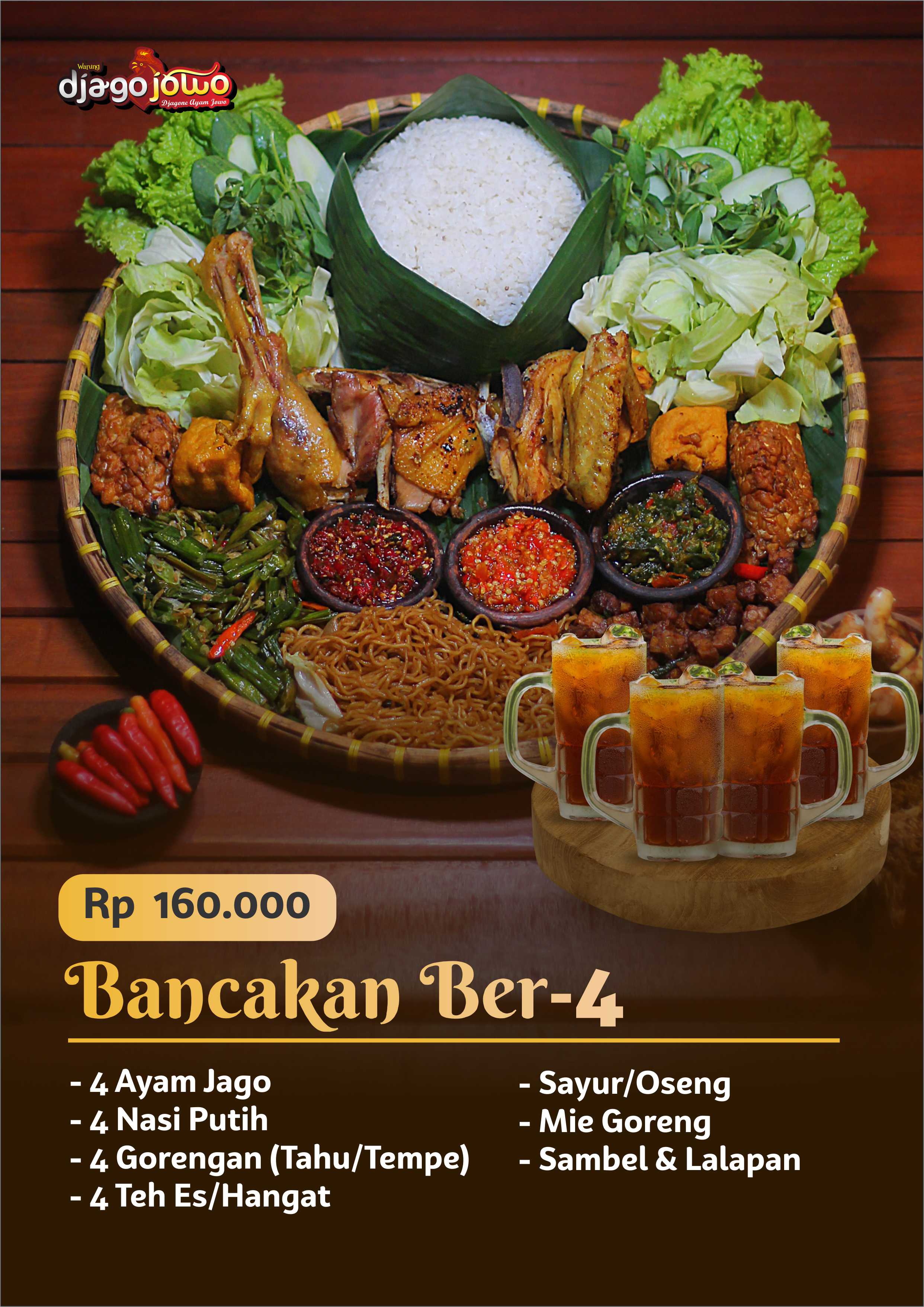 Paket Bancakan (4 Orang)
